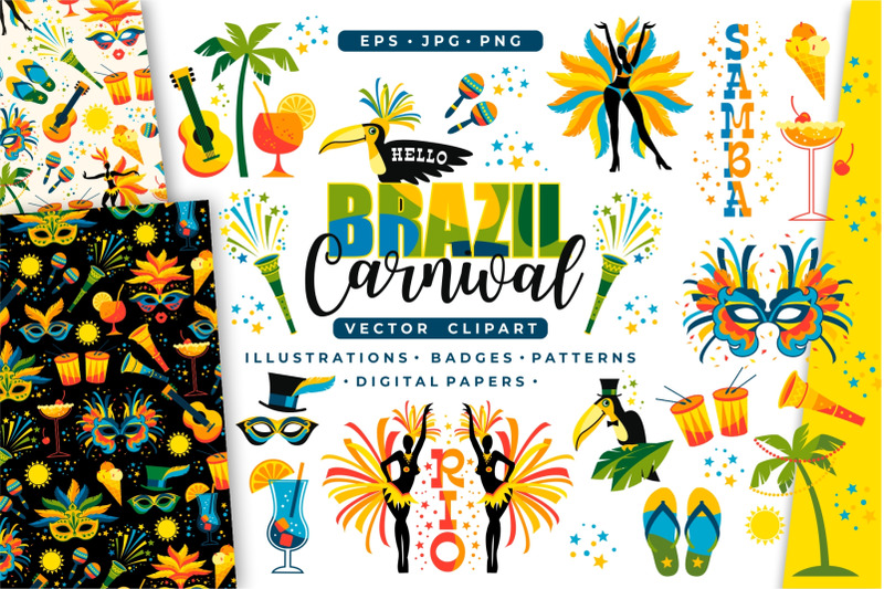 brazil-carnival-vector-clipart