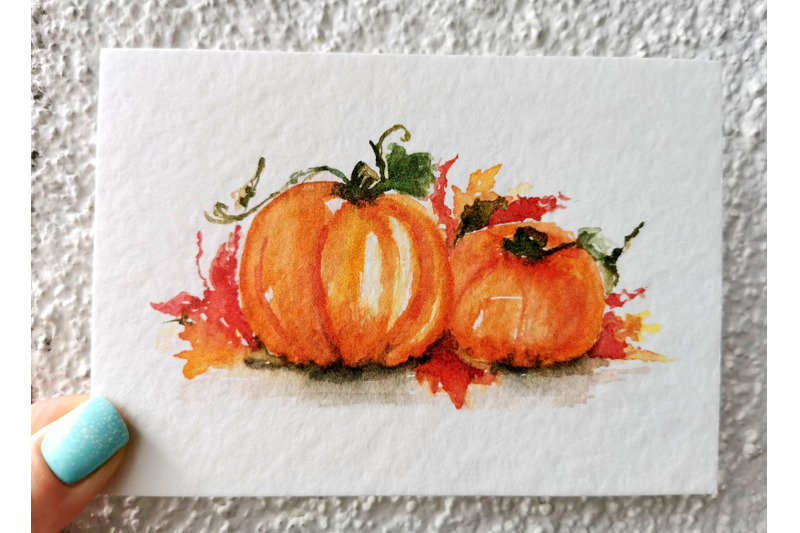 pumpkin-illustration-happy-harvest-printable-stickers-sheet-png