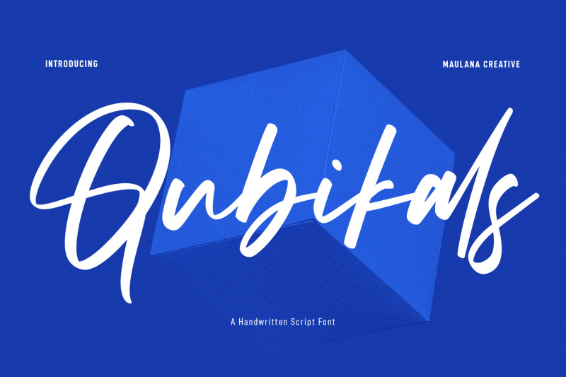 qubikals-handwritten-script-font