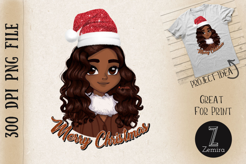 merry-christmas-black-girl