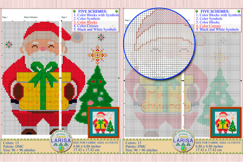 merry-christmas-cross-stitch-pattern-santa-with-a-gift