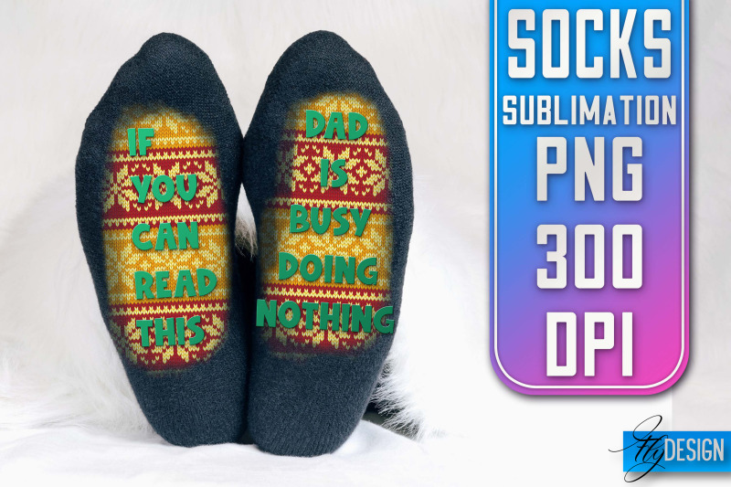 socks-quotes-sublimation-png-design-family-design