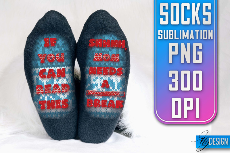 socks-quotes-sublimation-png-design-family-design