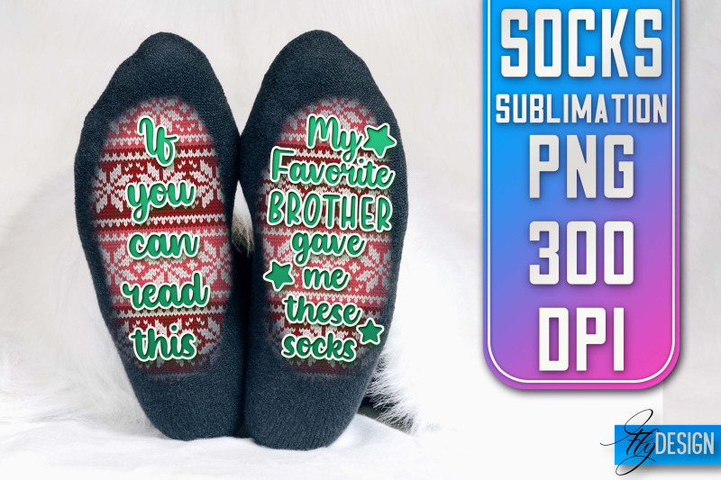 socks-quotes-sublimation-png-design-family-design