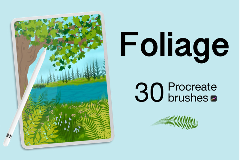 foliage-procreate-brushes