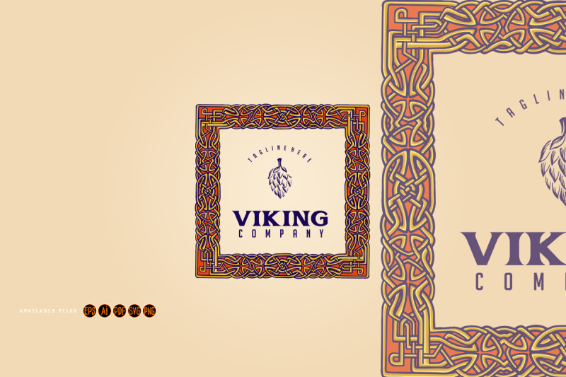 viking-frame-scandinavian-ornament-svg