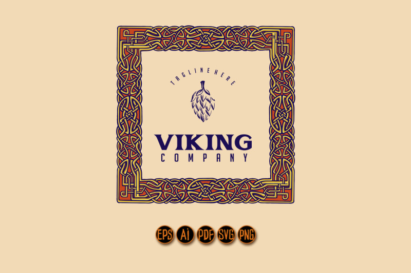 viking-frame-scandinavian-ornament-svg