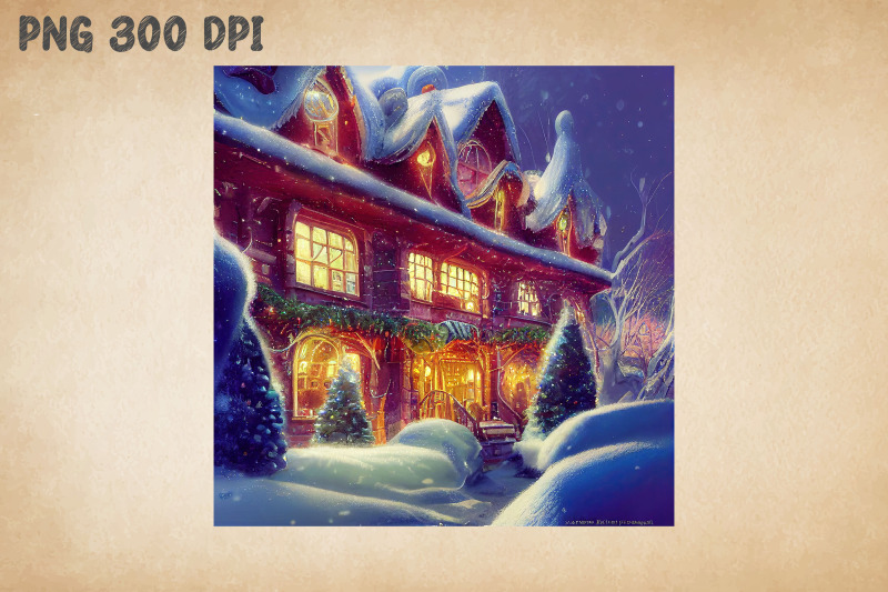 cozy-house-christmas-night-7