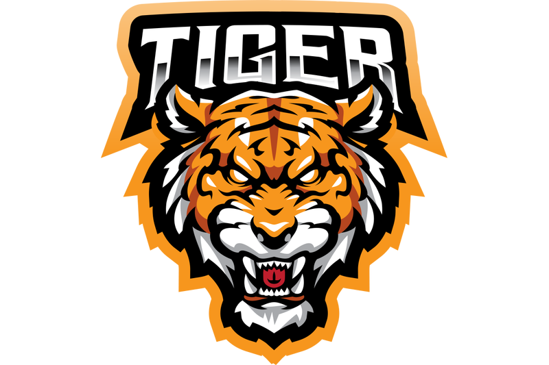 tiger-head-esport-mascot-logo-design