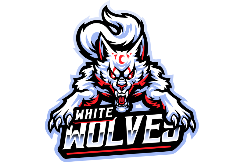 white-wolf-esport-mascot-logo-design