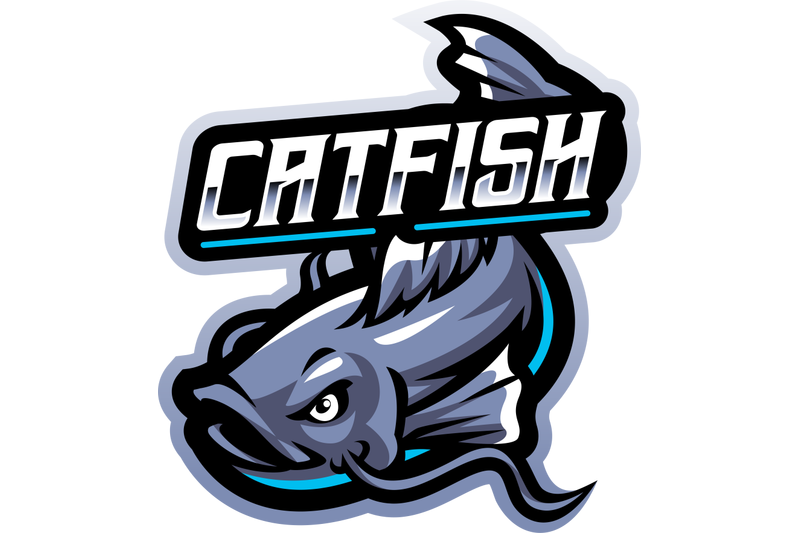 catfish-esport-mascot-logo-design