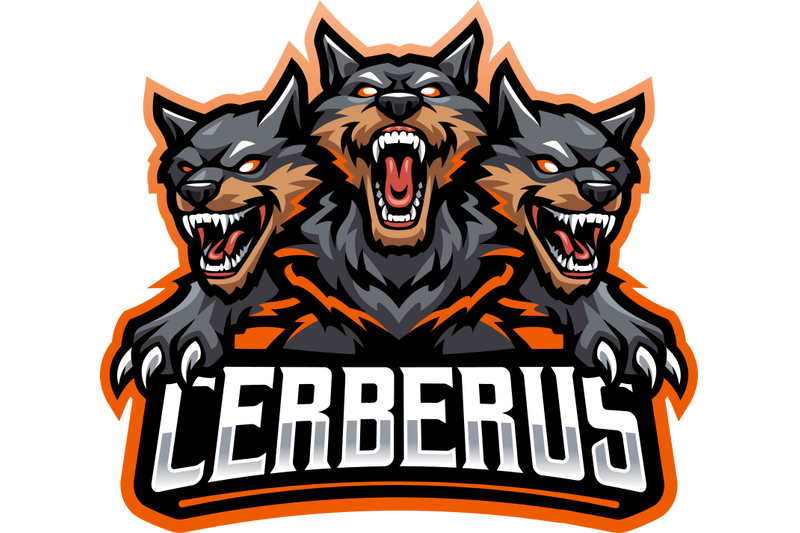 cerberus-esport-mascot-logo-design