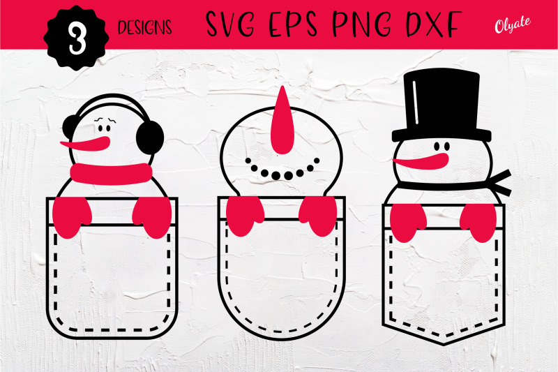 snowman-in-pocket-svg-christmas-pocket-design-svg