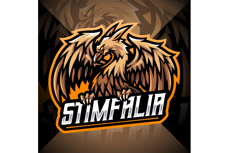 stimfalia-bird-esport-mascot-logo-design