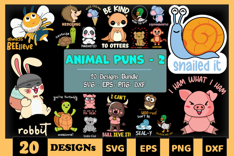 animal-puns-bundle-svg-20-designs-vol-2