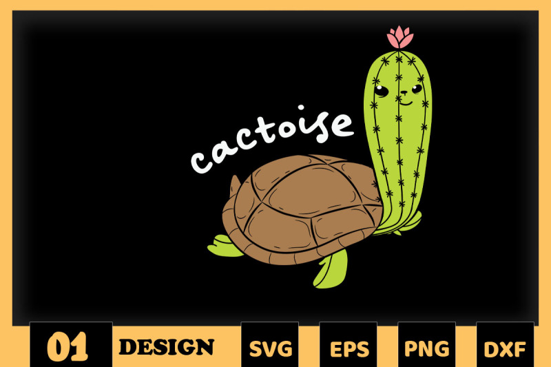 animal-puns-cute-cactoise-funny-tortoise