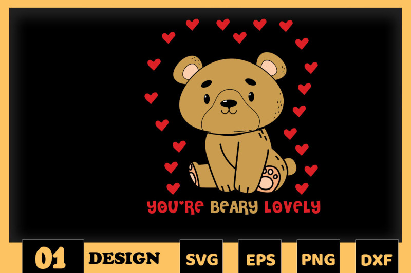 animal-puns-bearly-love-you-cute-bear