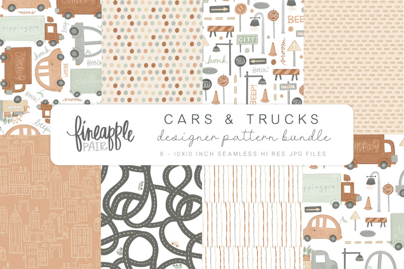 cars-amp-trucks-digital-paper