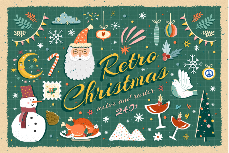 retro-christmas-illustrations