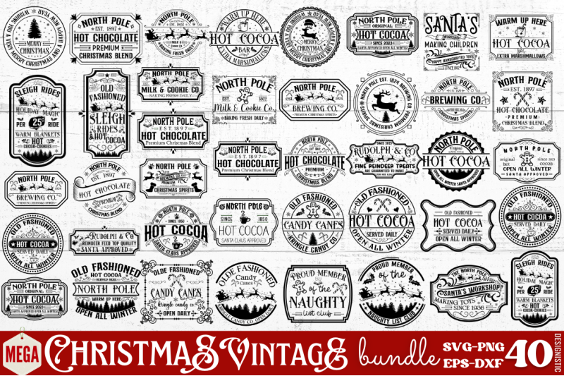 vintage-christmas-sign-svg-bundle