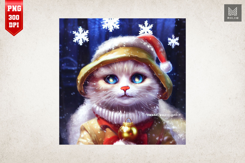 cute-cat-kitten-in-santa-hat-christmas-2