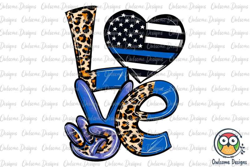 police-love-png-sublimation