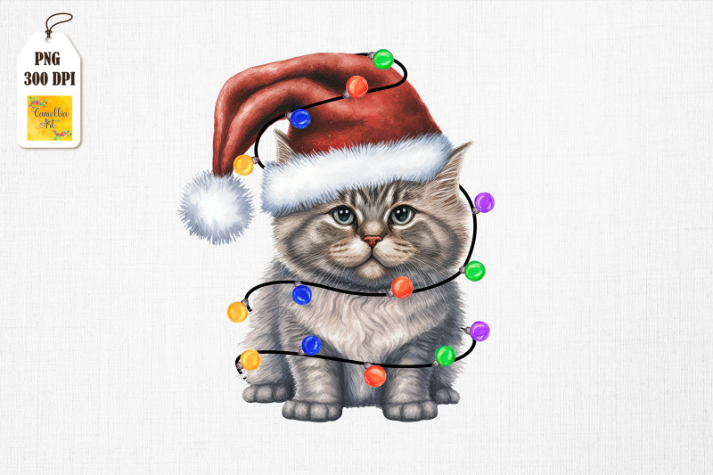 watercolor-cat-in-santa-hat-christmas