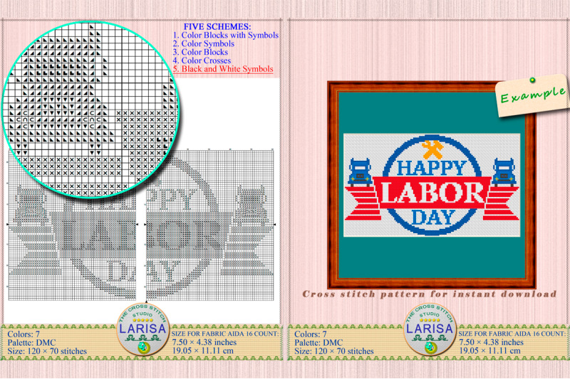 labor-day-cross-stitch-pattern