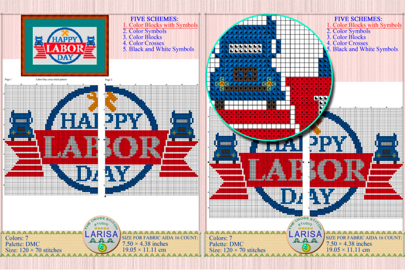 labor-day-cross-stitch-pattern