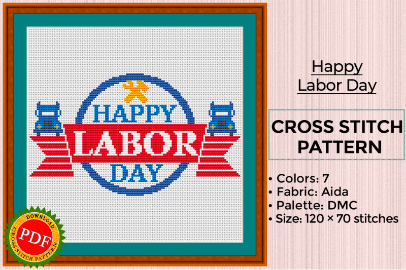 labor-day-cross-stitch-pattern