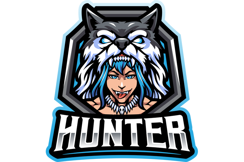 hunter-head-esport-mascot-logo