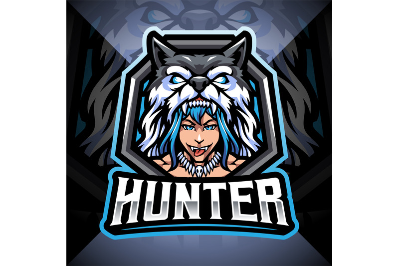 hunter-head-esport-mascot-logo