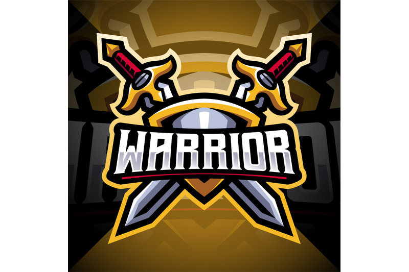 warriors-esport-mascot-logo-design