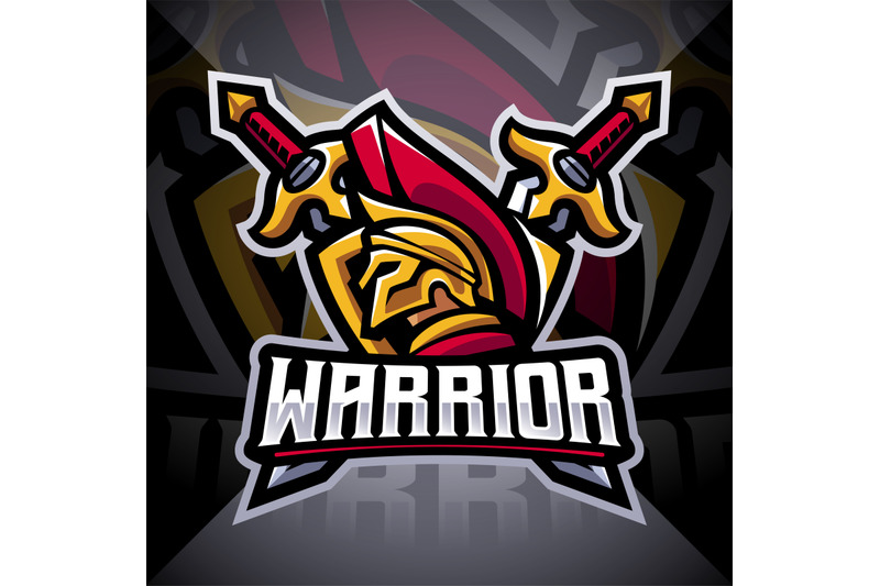 warriors-esport-mascot-logo-design