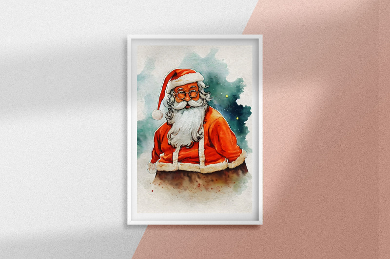 christmas-santa-watercolor-background-bundle