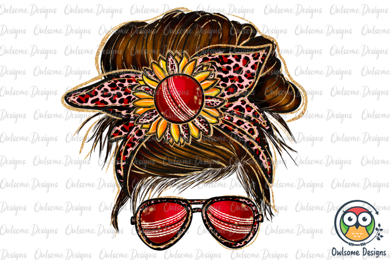 cricket-messy-bun-sublimation