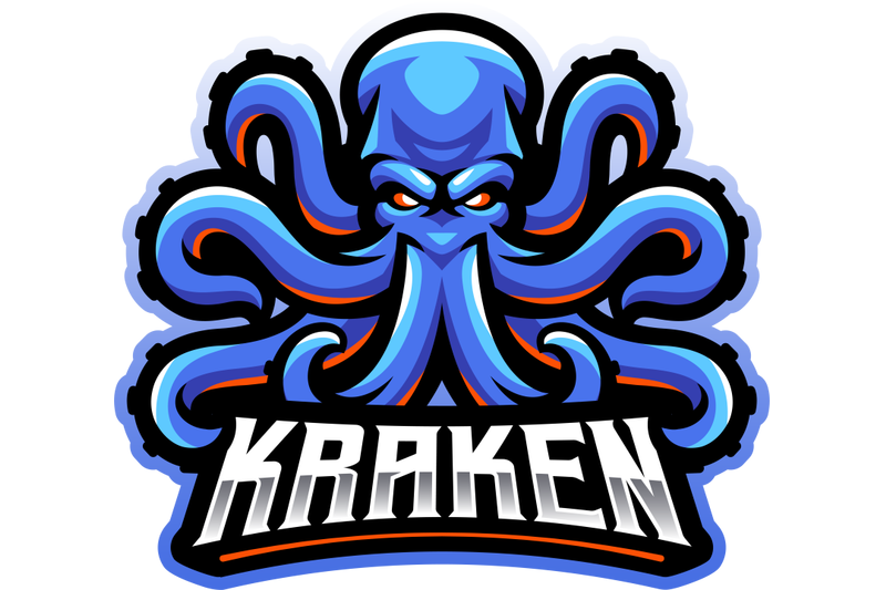 kraken-octopus-esport-mascot-logo-design