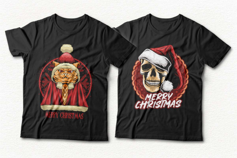 christmas-t-shirt-designs-christmas-illustration-vector