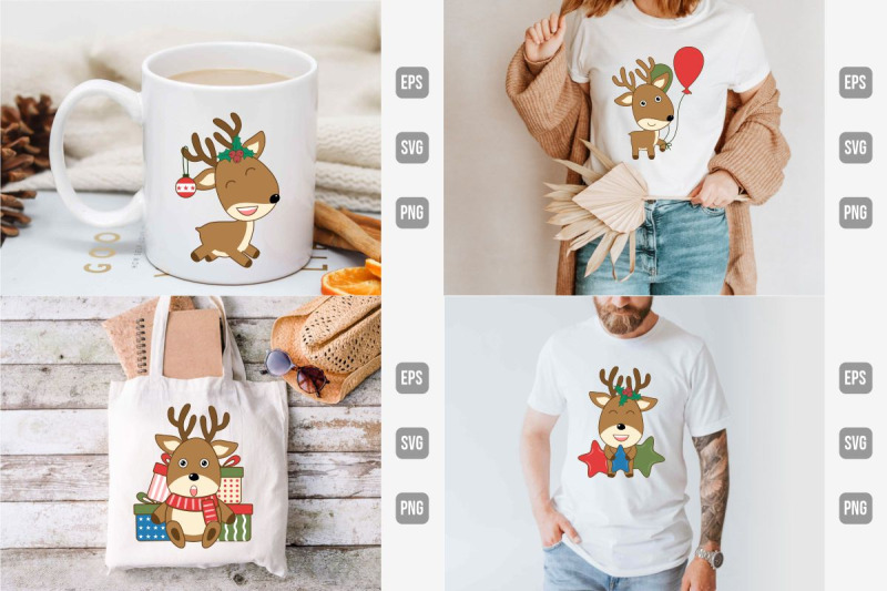 cute-christmas-deer-clipart-bundle-christmas-deer-svg-pack