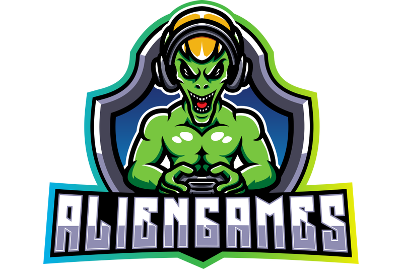 alien-games-esport-mascot-logo