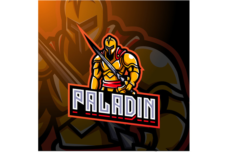 paladin-esport-mascot-logo-design
