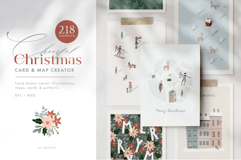 cheerful-christmas-card-map-creator