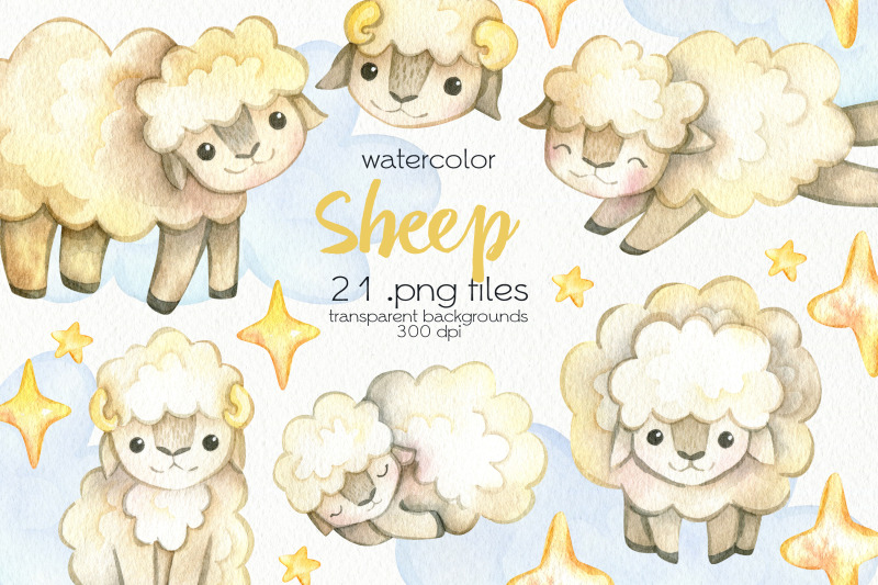 watercolor-sheep-clipart-png-files