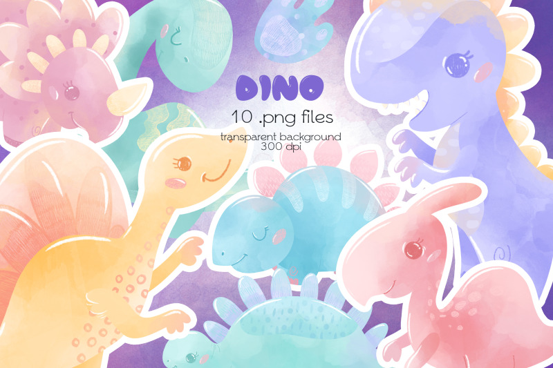 pastel-dinosaurs-clipart-png-files