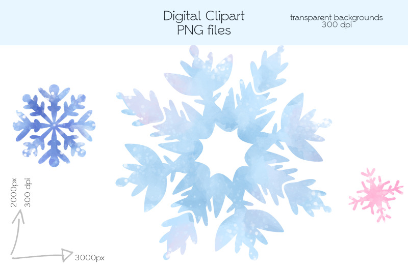 snowflakes-clipart-png-files