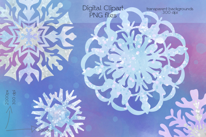 snowflakes-clipart-png-files