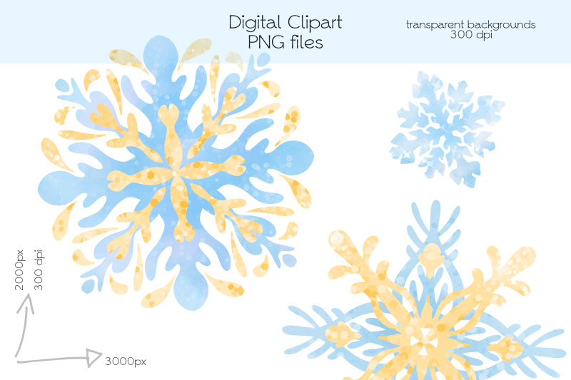 snowflakes-clipart-png-files