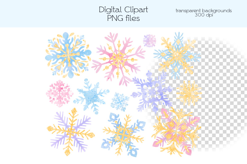 snowflakes-clipart-png-files