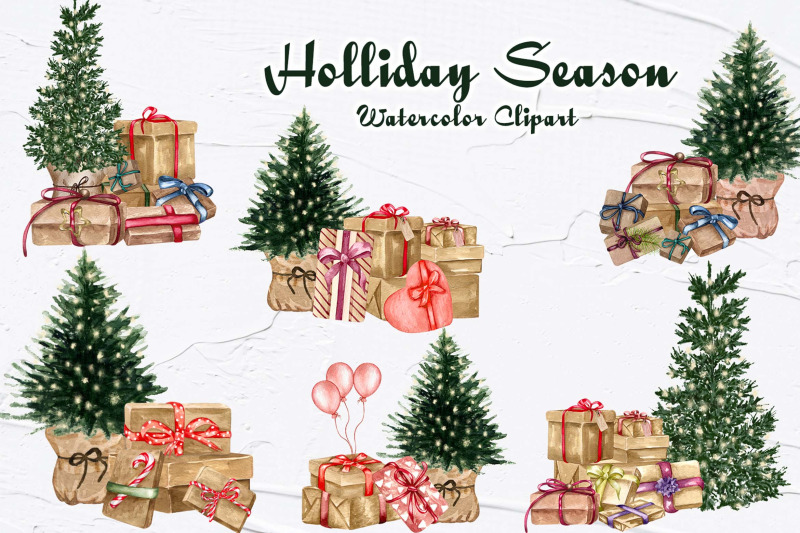 holiday-season-watercolor-clipart