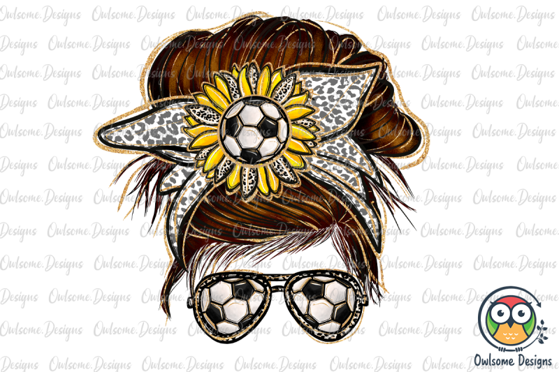 soccer-messy-bun-sublimation